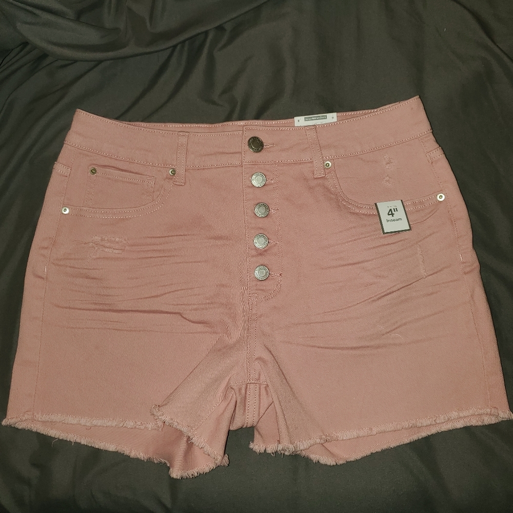 NWT Time&Tru High Waisted Shorts